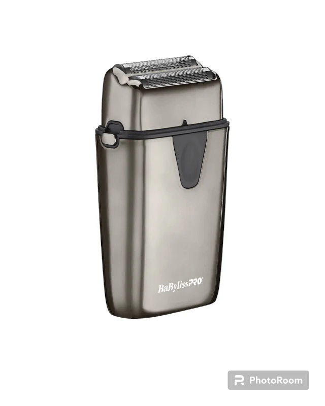 Babyliss UV Double Foil Shave Gun Metal