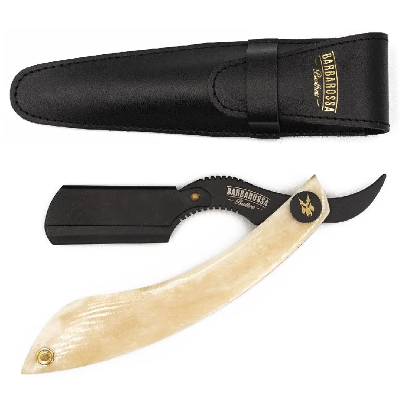 Cut Throat Razor - The Cutlass - Buffalo Bone