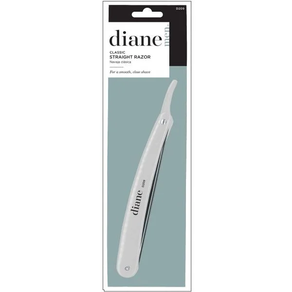 Diane Classic Straight Razor - White