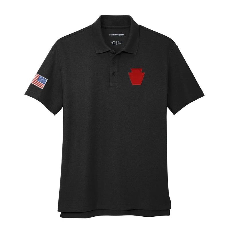 28th Infantry Cotton Blend Polo Shirt