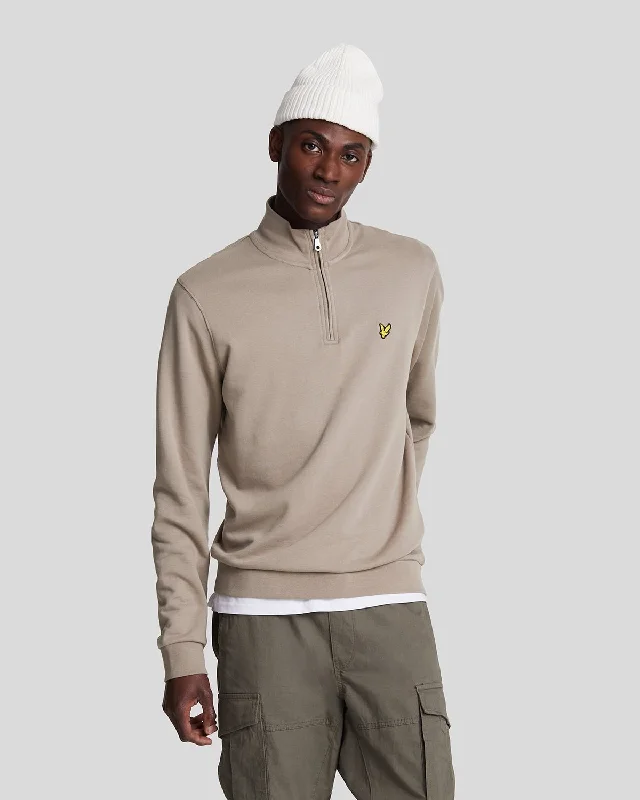 Cotton Merino 1/4 Zip Jumper