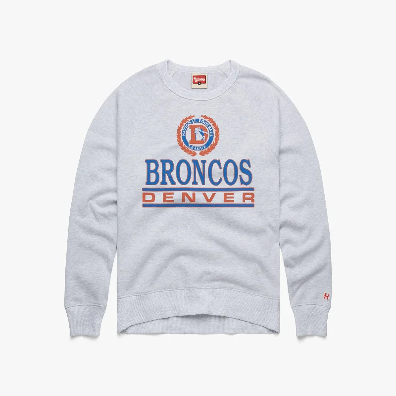 Denver Broncos Crest Crewneck