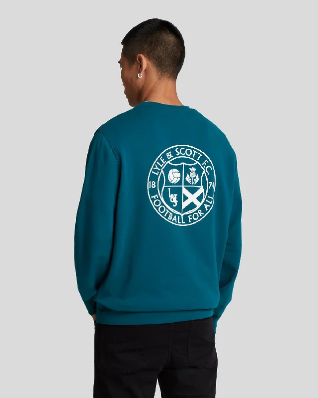 Football For All Graphic Sweatshirt