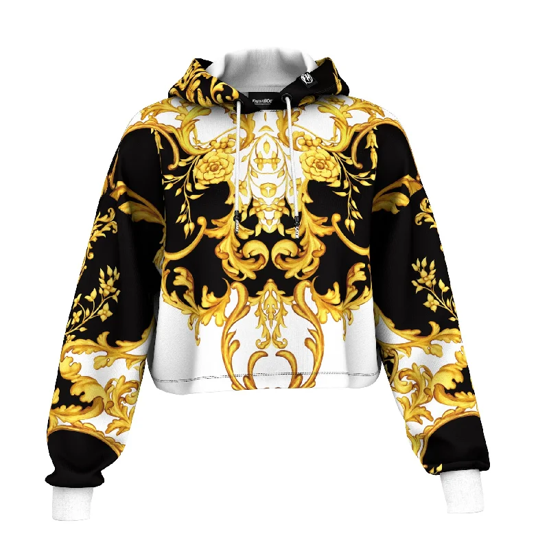 Lavish Cropped Hoodie