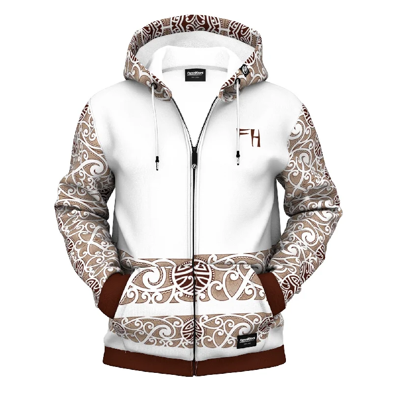 Maori Zip Up Hoodie