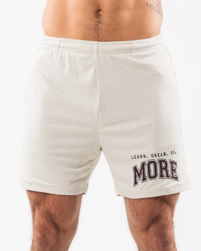 LDB More Mesh Short 6"" - Sea Shell