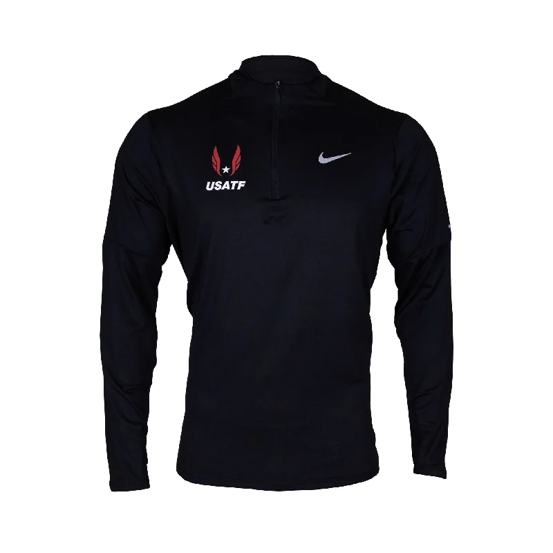 Men's Nike USATF Dri-Fit Element Half-Zip