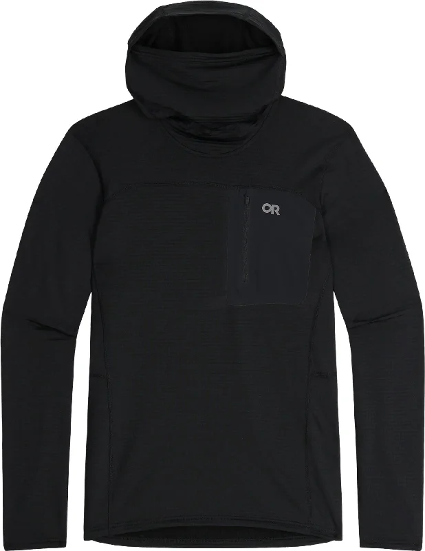 Vigor Grid Fleece Pullover Hoodie - Men's|-|Chandail à capuchon en molleton quadrillé Vigor - Homme